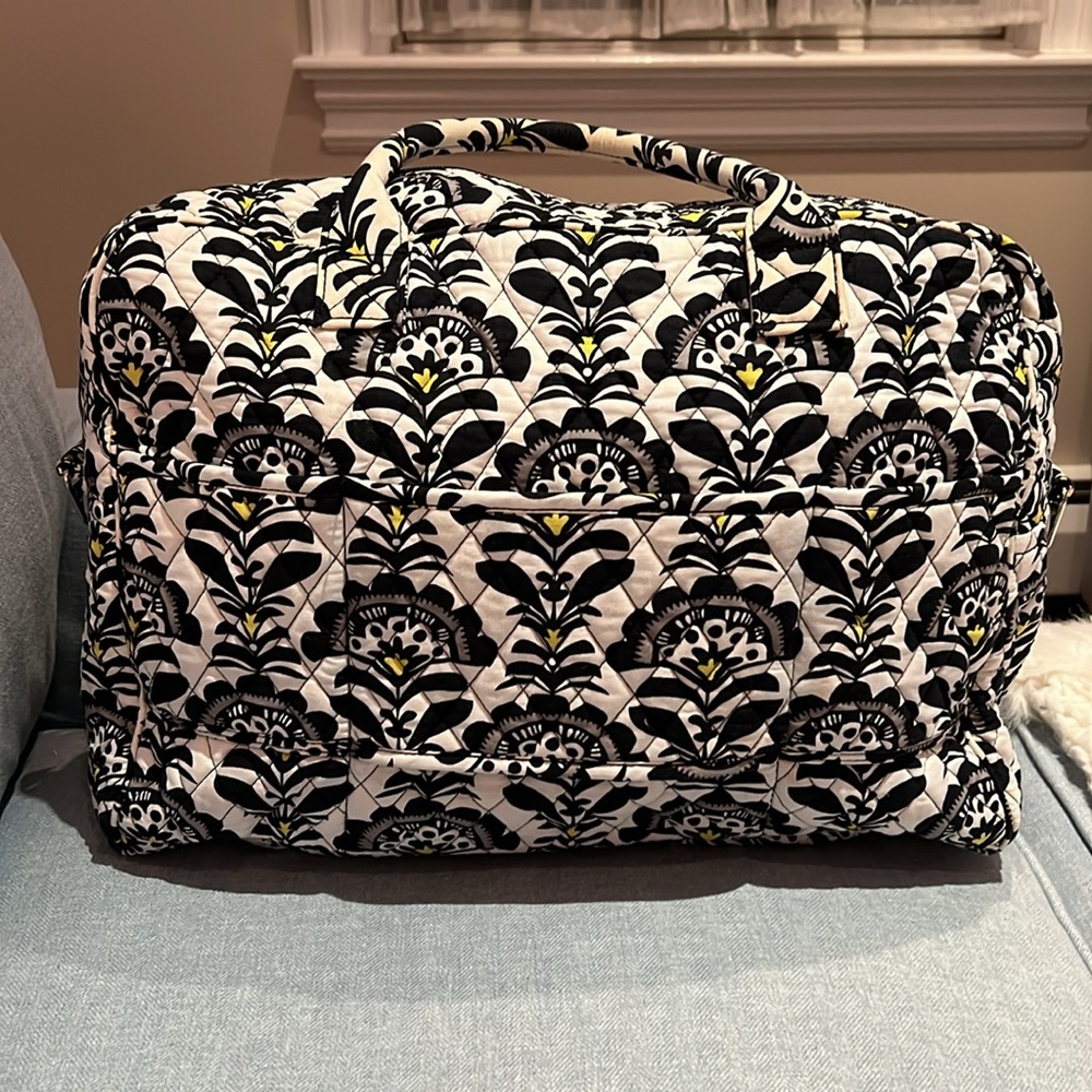 Vera Bradley Fanfare Pattern Travel Bag